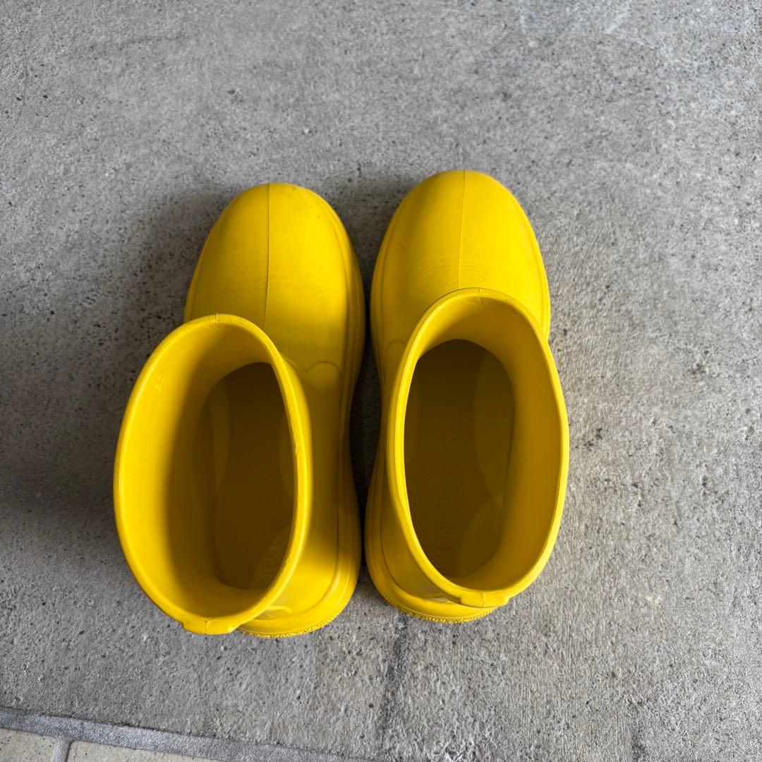 PRADA イエロー レインブーツ
