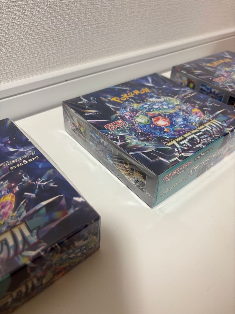 ポケモンカード　ステラミラクル　シュリンク付き 封入率一致品　3BOX