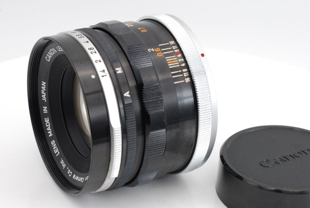 【整備済/美品】Canon FL 50mm f1.4 明るい単焦点レンズ