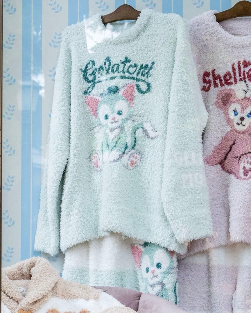 新品未使用タグ付きダッフィー&フレンズ20周年 ジェラートピケ　ジェラトーニ