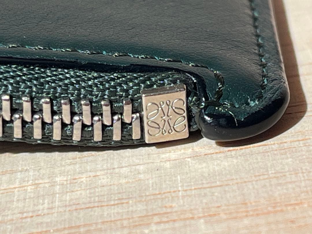 美品　ロエベ　キーリング付ケース　アナグラム　財布　LOEWE