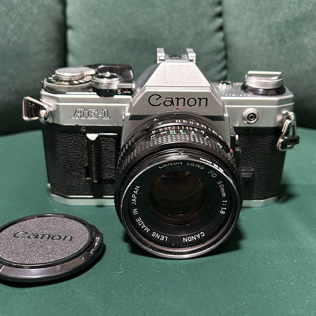 フィルム一眼レフ Canon AE-1 レンズ付き
