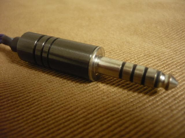 eイヤホン・ラボ Iolite DualMini-4.4mm 160cm