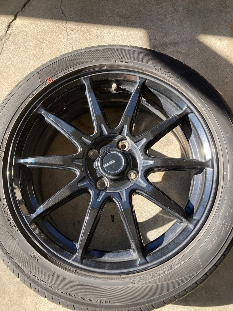 5本Gスピード＋ブルーアースES32 195/50R16 アクア兵庫県引取り歓迎