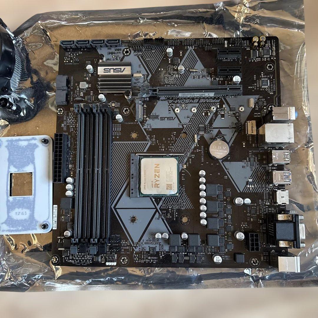 AMD Ryzen 5 5600G+ASUS PRIME B450-A 中古