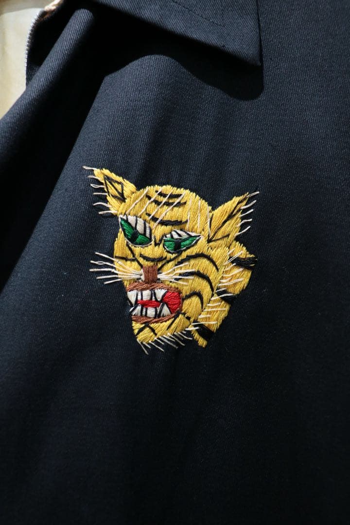 60s ベトジャン ヴィンテージ ミリタリー 古着 スカジャン 刺繍 希少