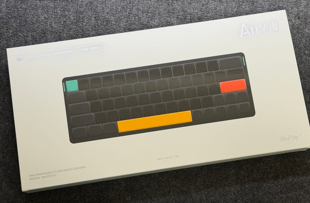 キーボード NuPhy Air60 V2 MOD Cowberry