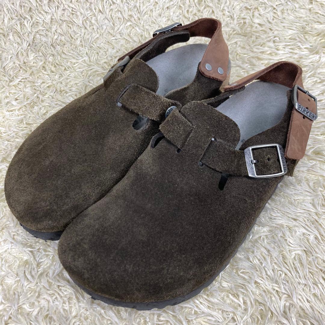 『美品』ビルケンシュトック トキオ 2 サボサンダル ベルト スエード　別注