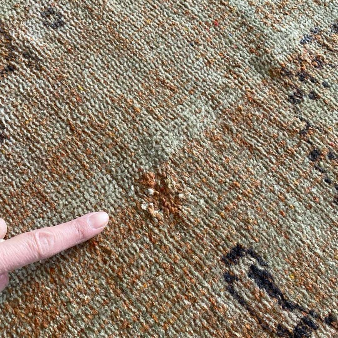 訳あり特価ロングランナーラグ　ヴィンテージラグ　トルコラグ