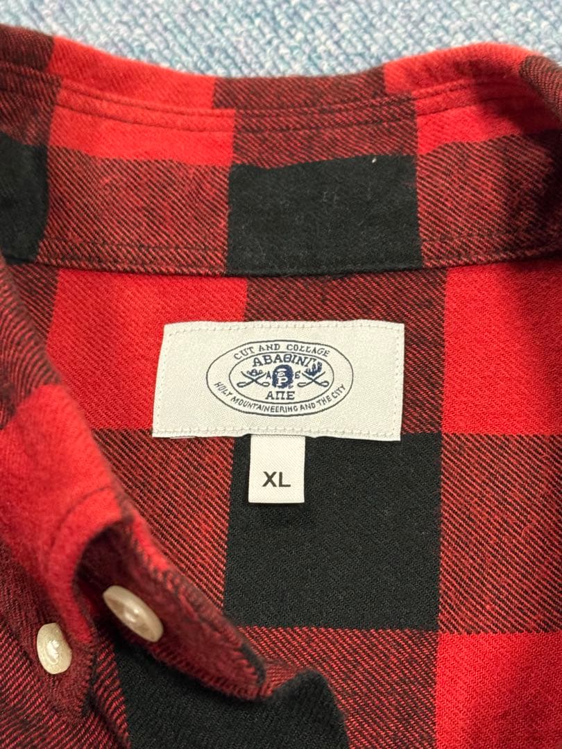 BAPE チェック柄ネルシャツ