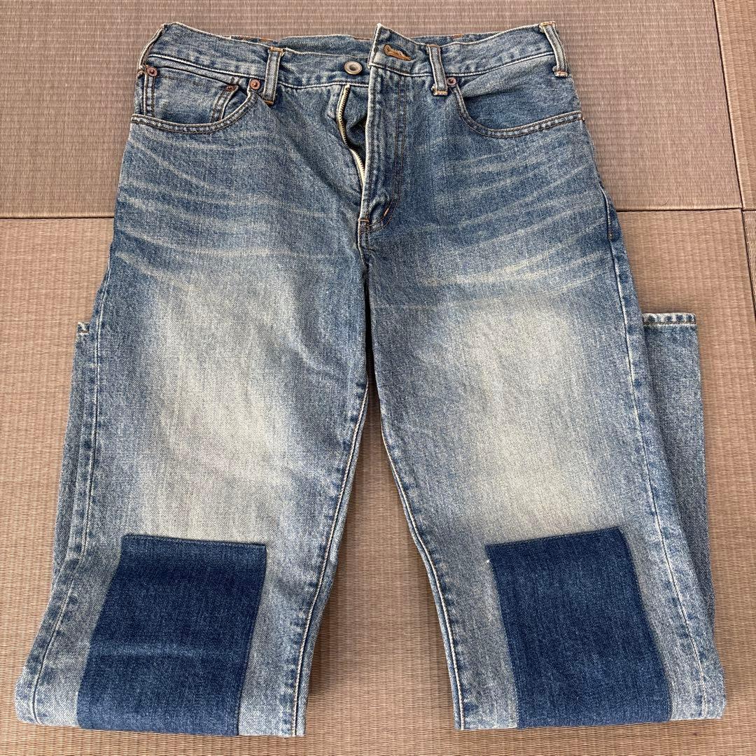 パンツ Pablo vinci Knee patch remake denim