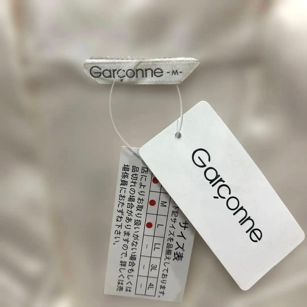 Garçonne シルクパジャマ Mサイズ 刺繍入り 未使用未開封