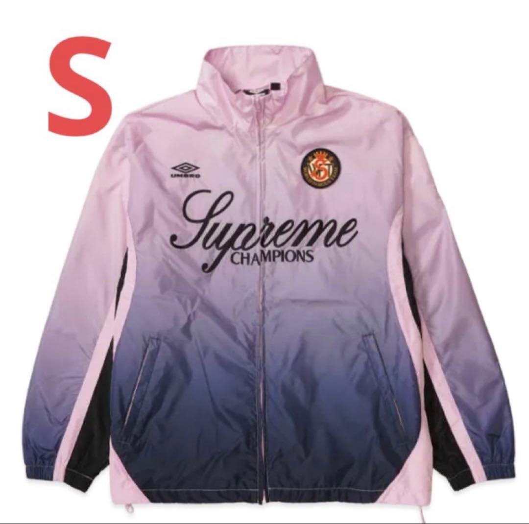 ジャケット・アウター Supreme Umbro Gradient Track Jacket Pink