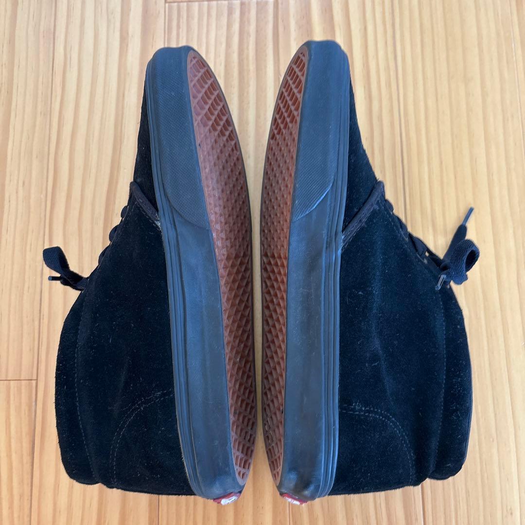vans チャッカ ブラックスウェード