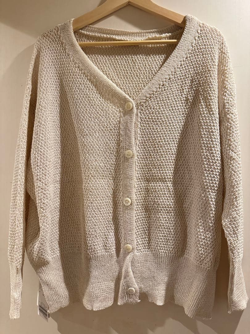 FRAMeWORK カノコ 2WAY Back開きカーディガ