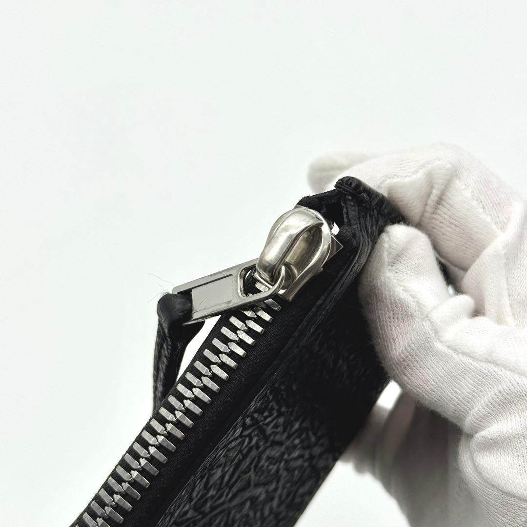 Rick Owens レザー ケース ブラック ポーチ ストラップ 黒