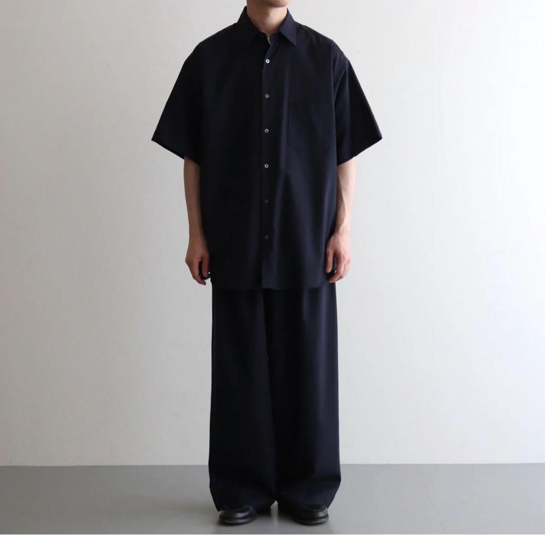 MARKAWARE MARKA ネイビー 半袖シャツ