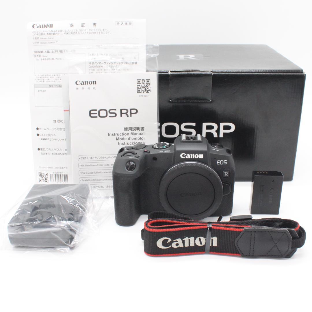 2000ショット以下！■ほぼ新品■ CANON EOS RP ボディ