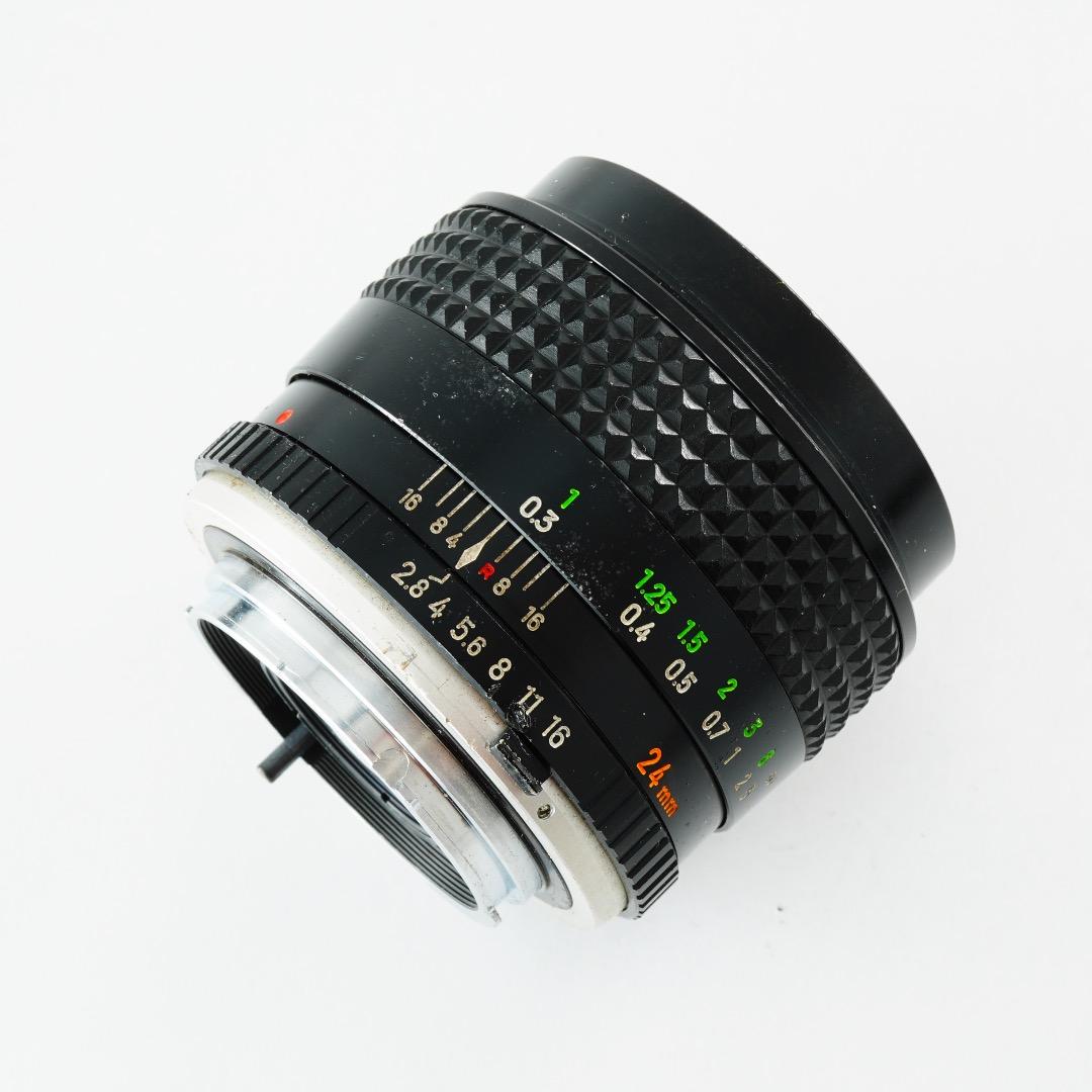 【ジャンク】ミノルタ MC.W.ROKKOR-SI 24mm F2.8 734