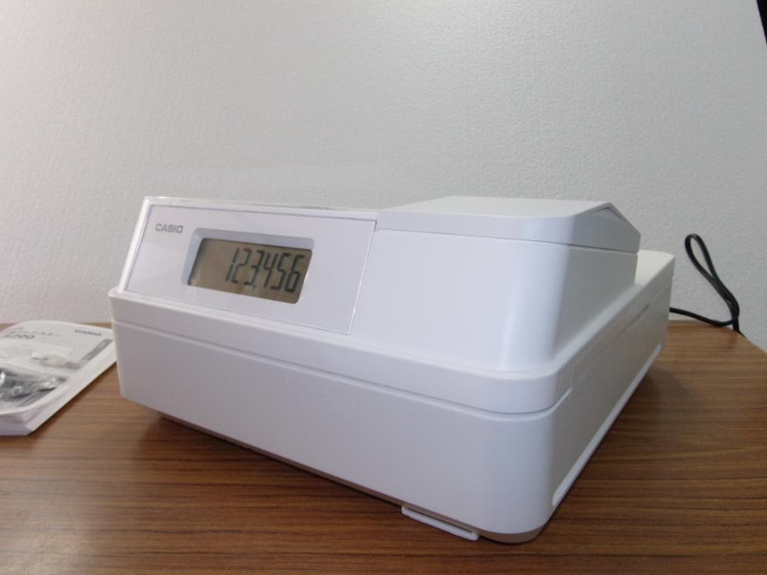 美品使用短1/20設定無料スマホカシオ10部門SR-S200インボイスレジスター