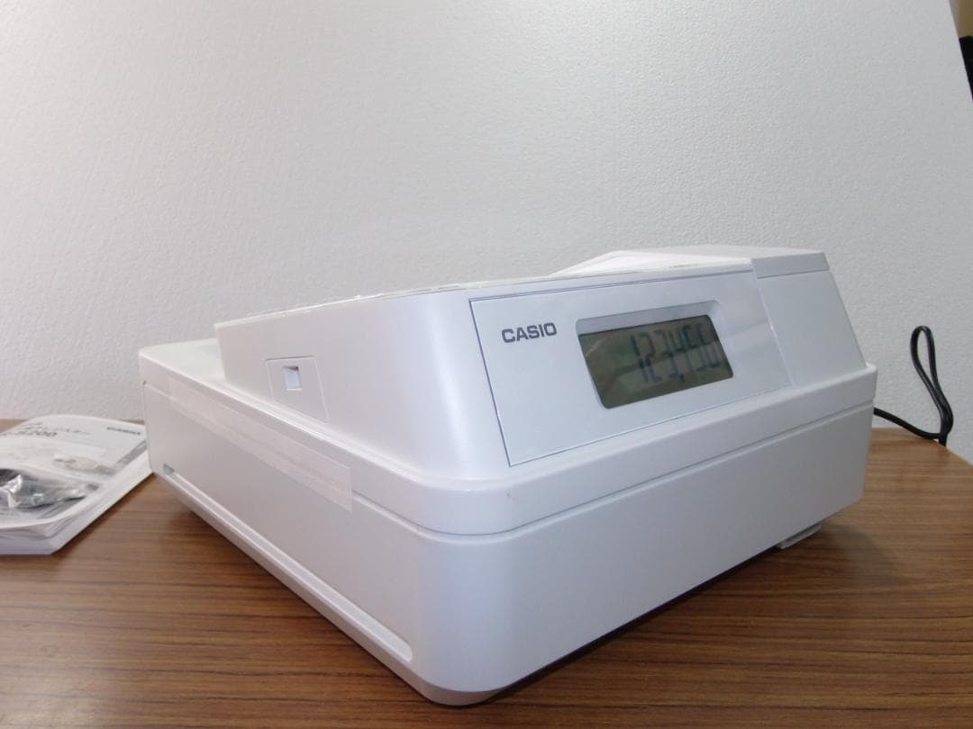 美品使用短1/20設定無料スマホカシオ10部門SR-S200インボイスレジスター