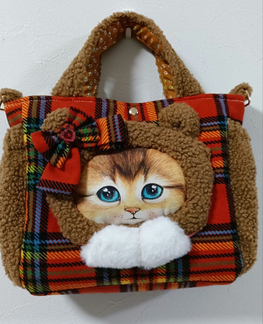 さ*ー様 コヤンイサムチョン ボリーちゃん ギャザーポケット付きトートバッグ ハ