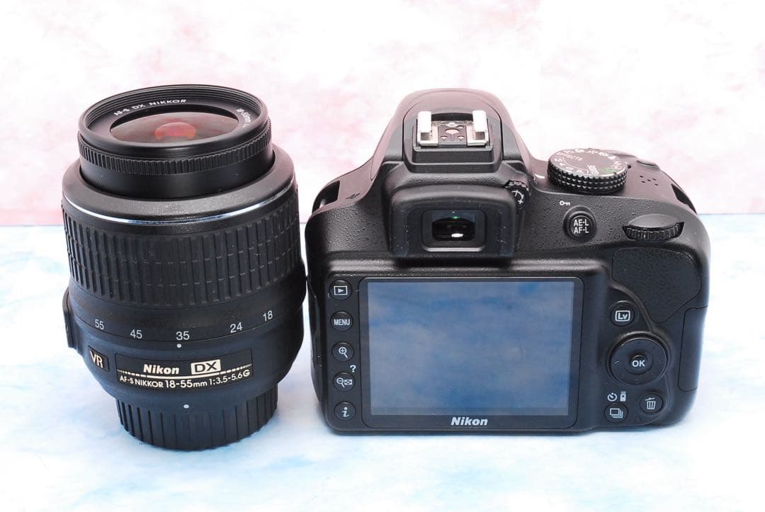 ★Nikon D3400★一眼レフカメラ★美品＆S数少の良品★スマホ転送OK