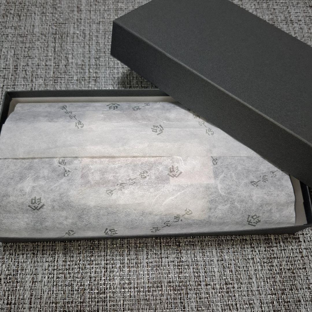 印傳屋　長財布　ラウンドファスナー