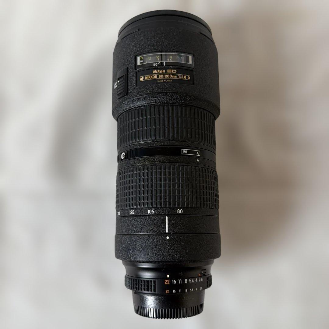 Nikon ED AF NIKKOR 80-200mm 1:2.8 D 美品