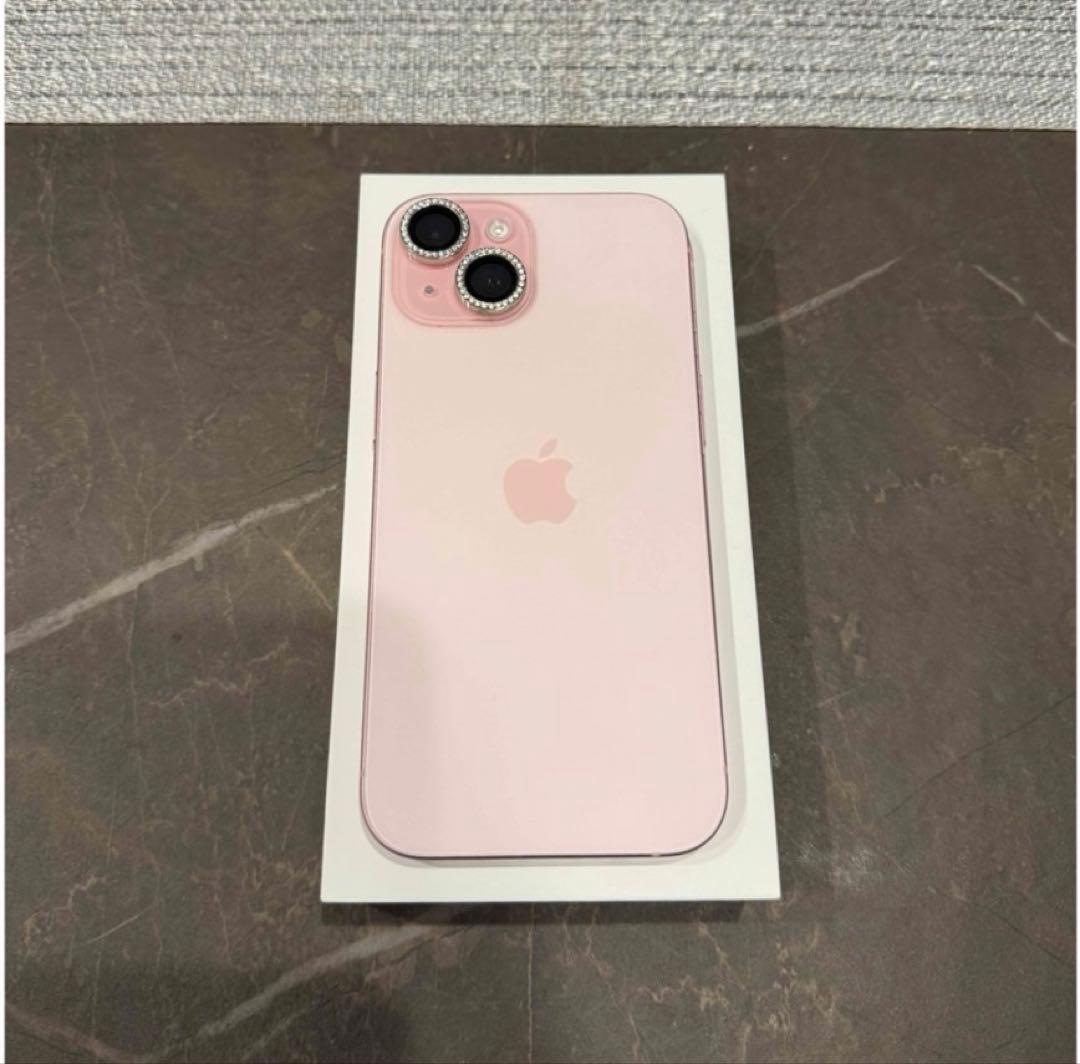 iPhone 15 ピンク 128GB SIMフリーす