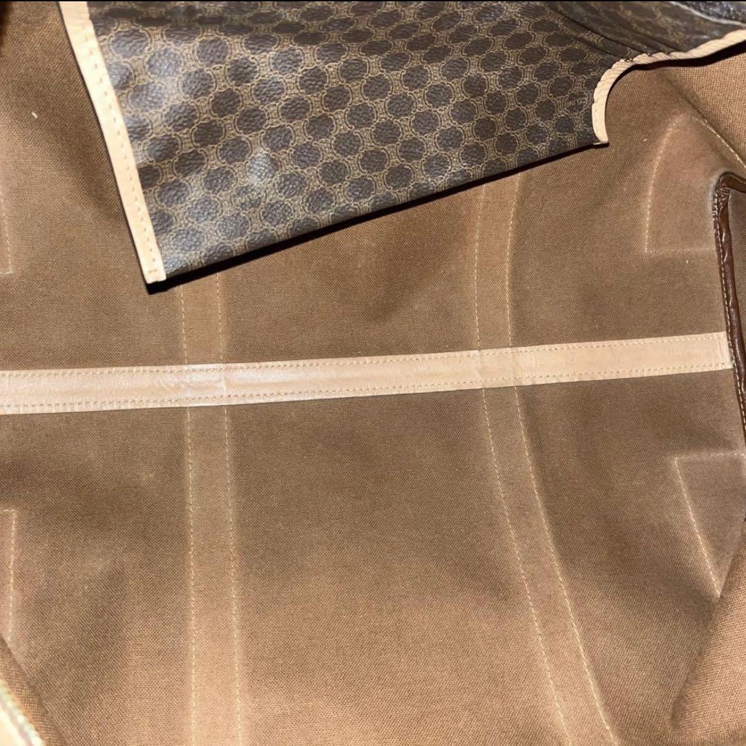 当時物　オールド　セリーヌ　ボストンバッグ　マカダム柄　トリオンフ　旅行　y2k