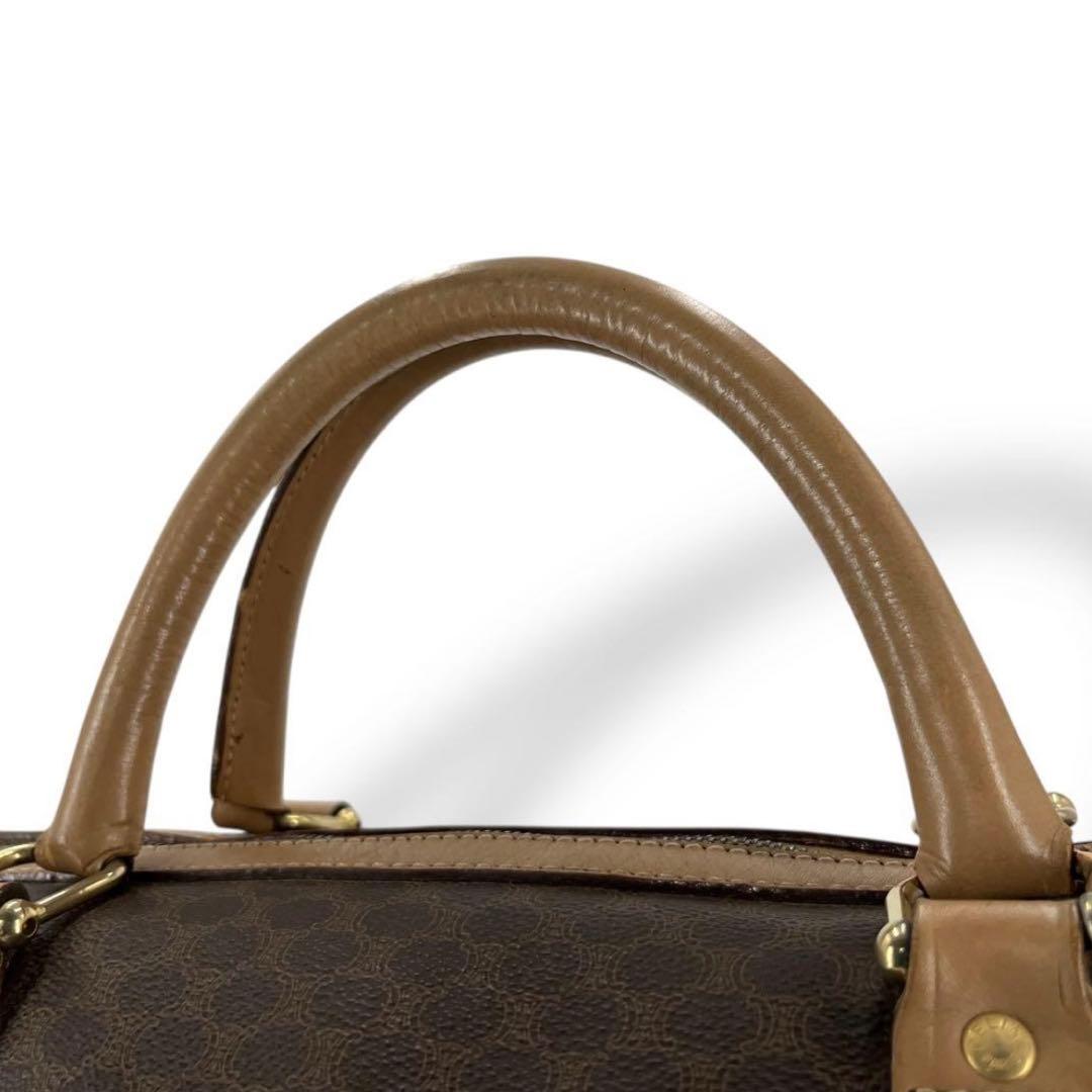 当時物　オールド　セリーヌ　ボストンバッグ　マカダム柄　トリオンフ　旅行　y2k