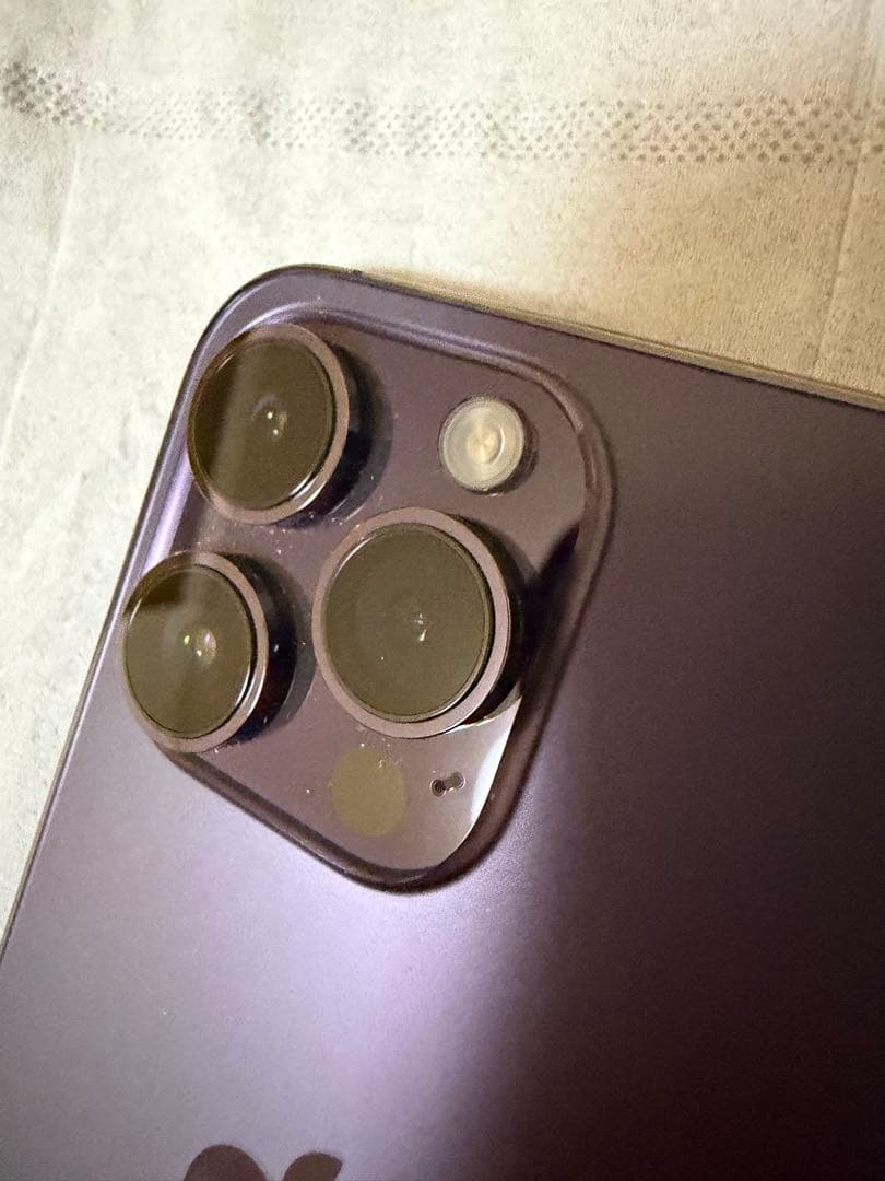 iPhone14pro 128GB紫　正規バッテリー100%