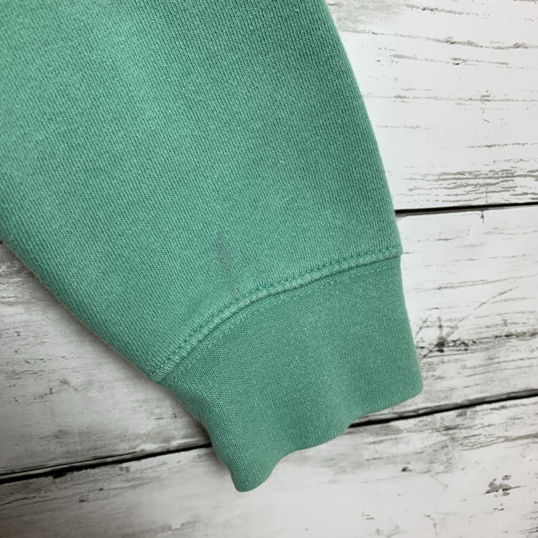 【即完モデル‼︎】【USA製】STUSSY◎緑黒 パーカー C715