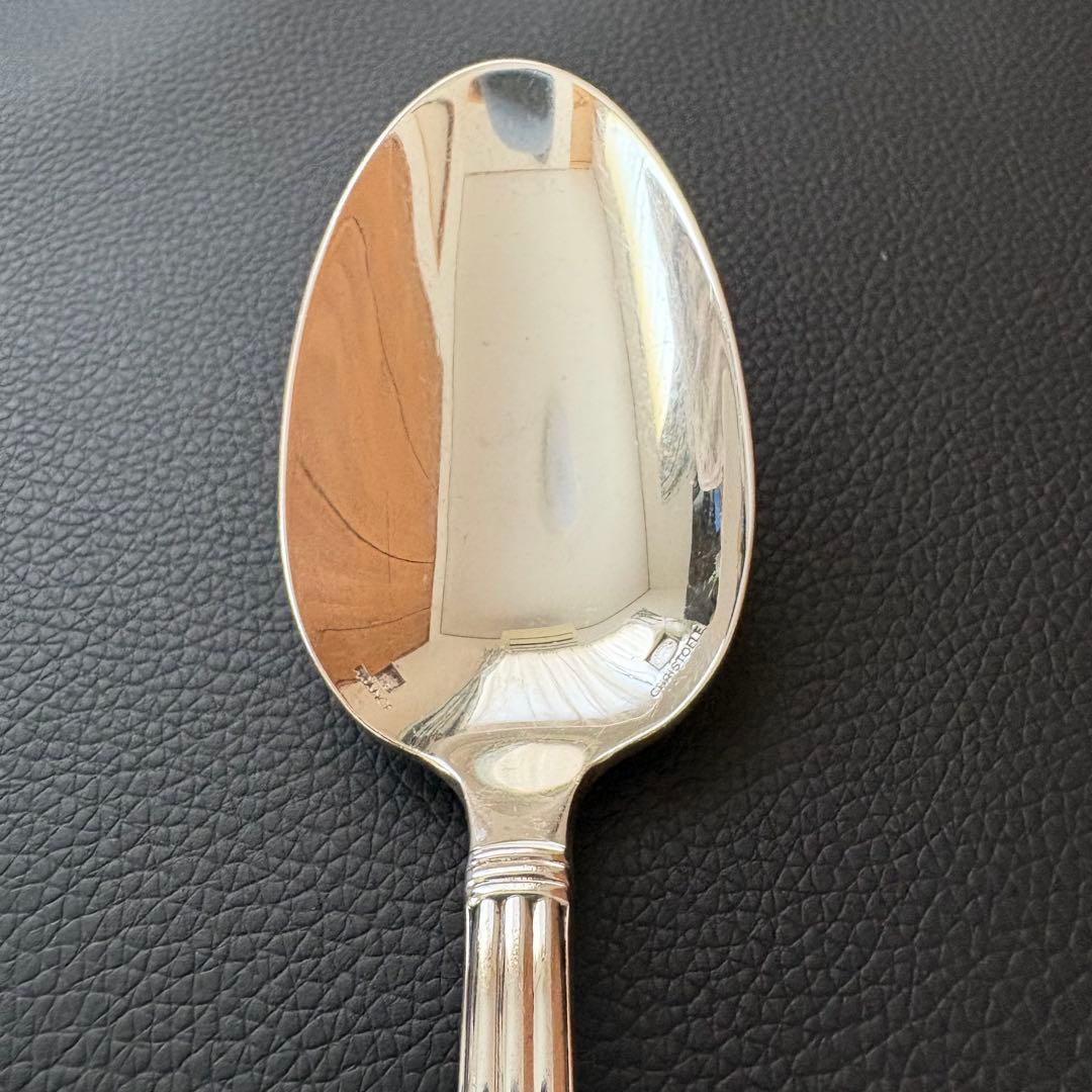 クリストフル　アリア　スタンダードスプーン、フォーク、コンソメスプーン各1点