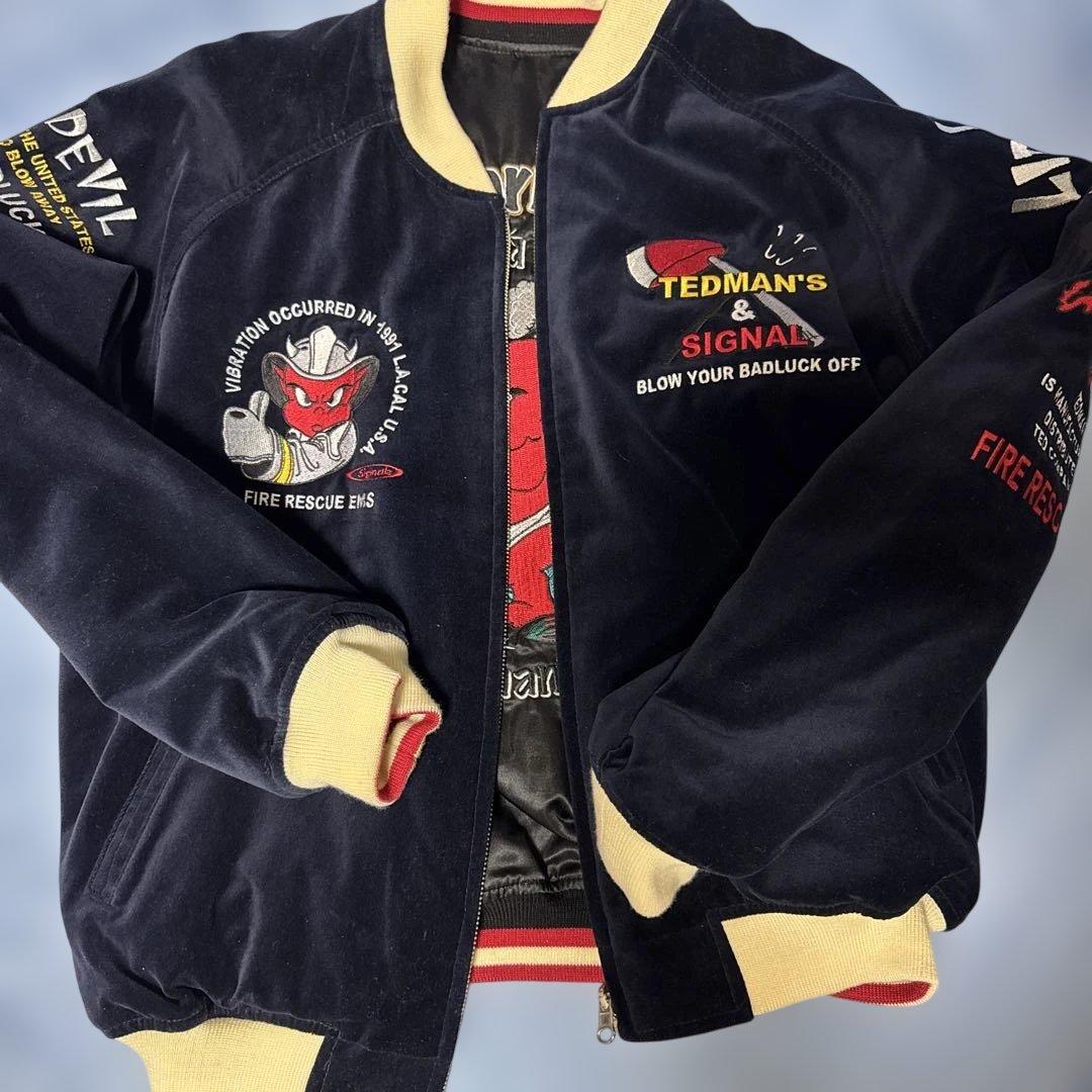 テッドマン スカジャン 消防士 テッドカンパニー