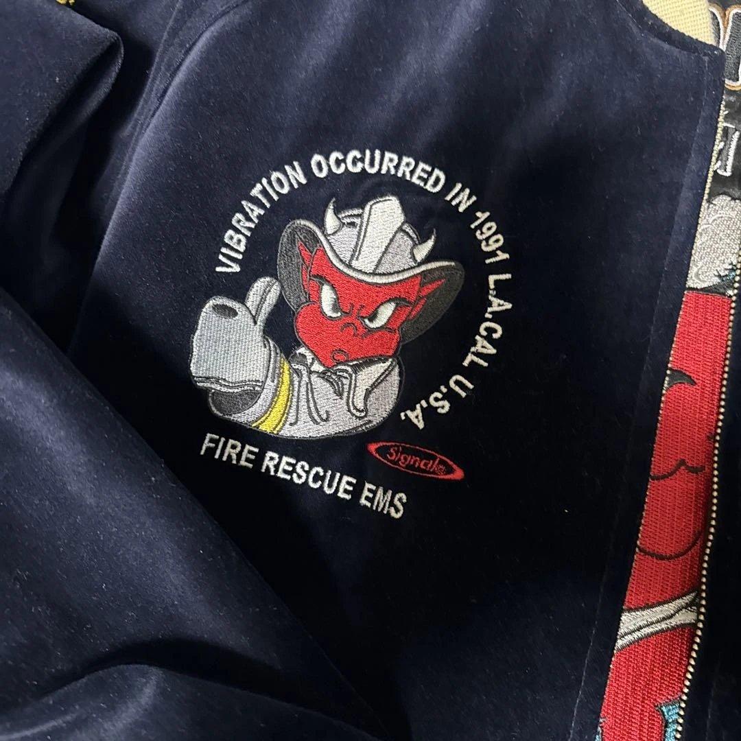 テッドマン スカジャン 消防士 テッドカンパニー