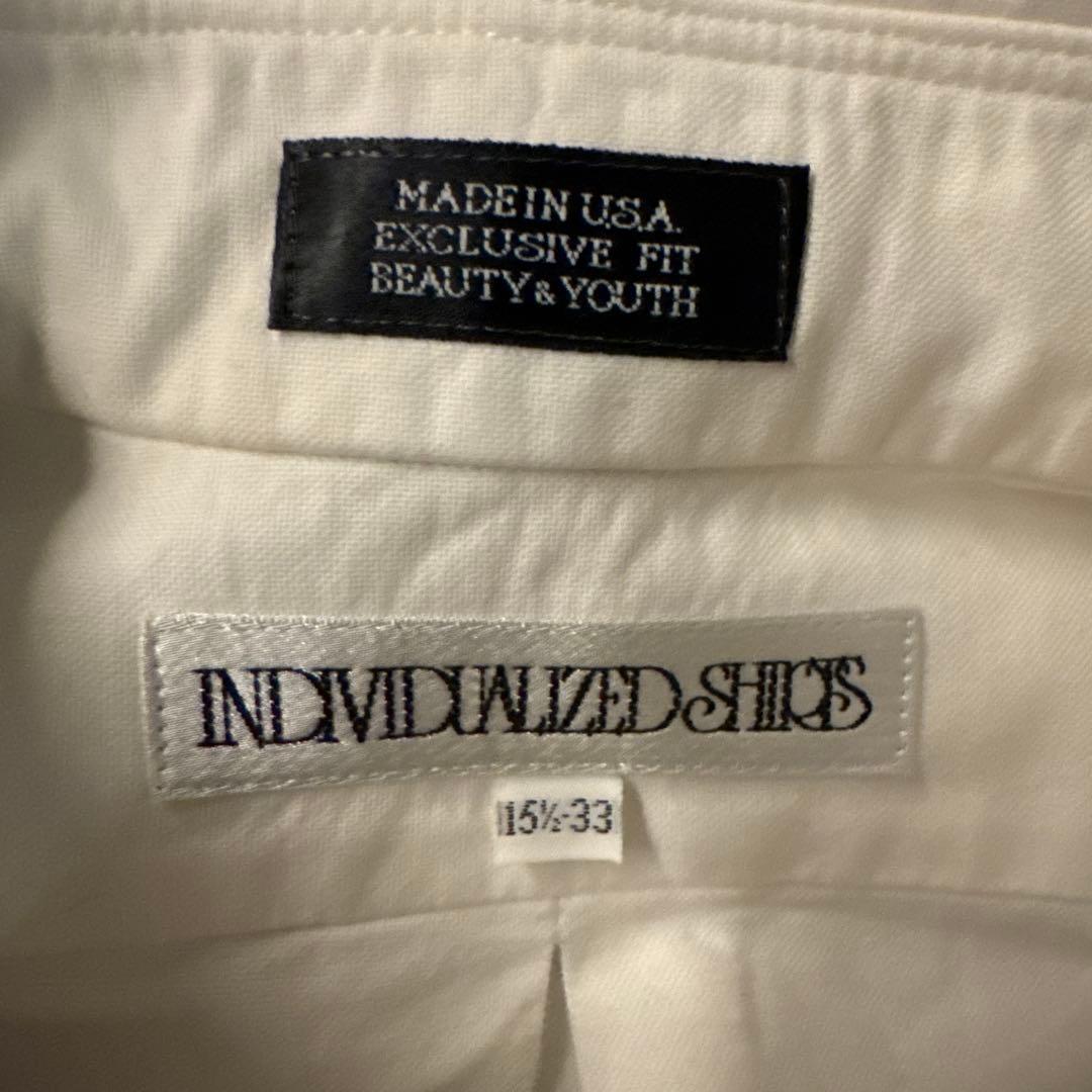 INDIVIDUALIZED SHIRTS ボタンダウンシャツ 15½-33