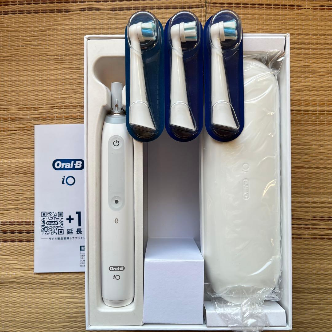 BRAUN Oral-B iO4 IOG41A61KWT 替えブラシ3本付き！