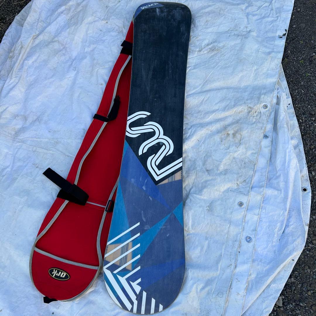 Salomon スノーボード サイト　SPCL2 幾何学模様 ケース付き
