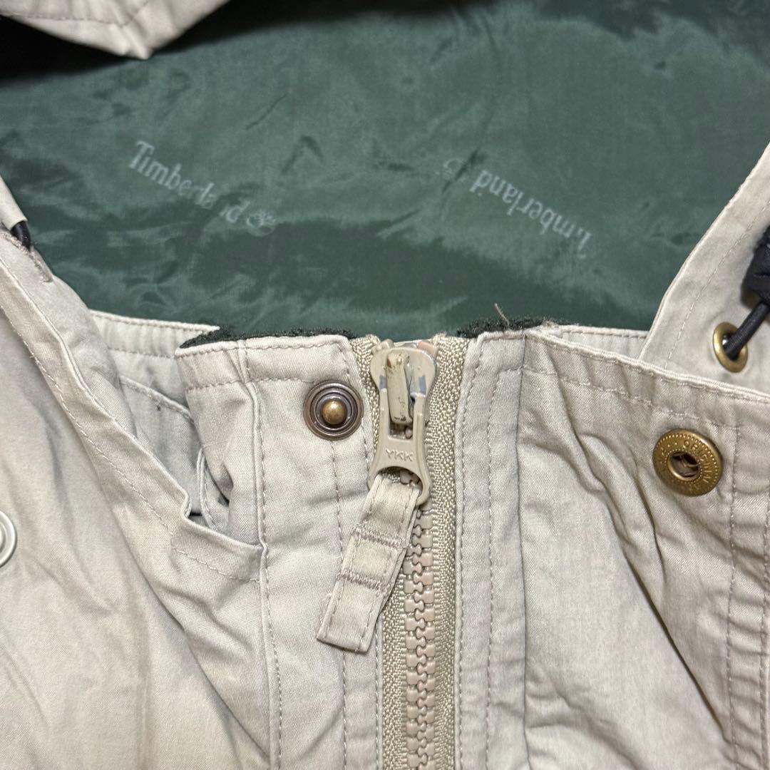 Timberland ナイロンジャケット マウンテン 90s フード付き 短丈