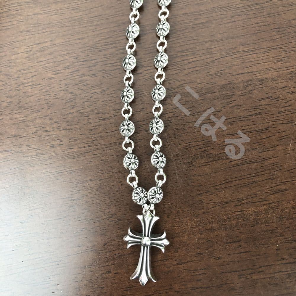 クロムハーツ　クロスボールチェーン スモールCHクロス ネックレス