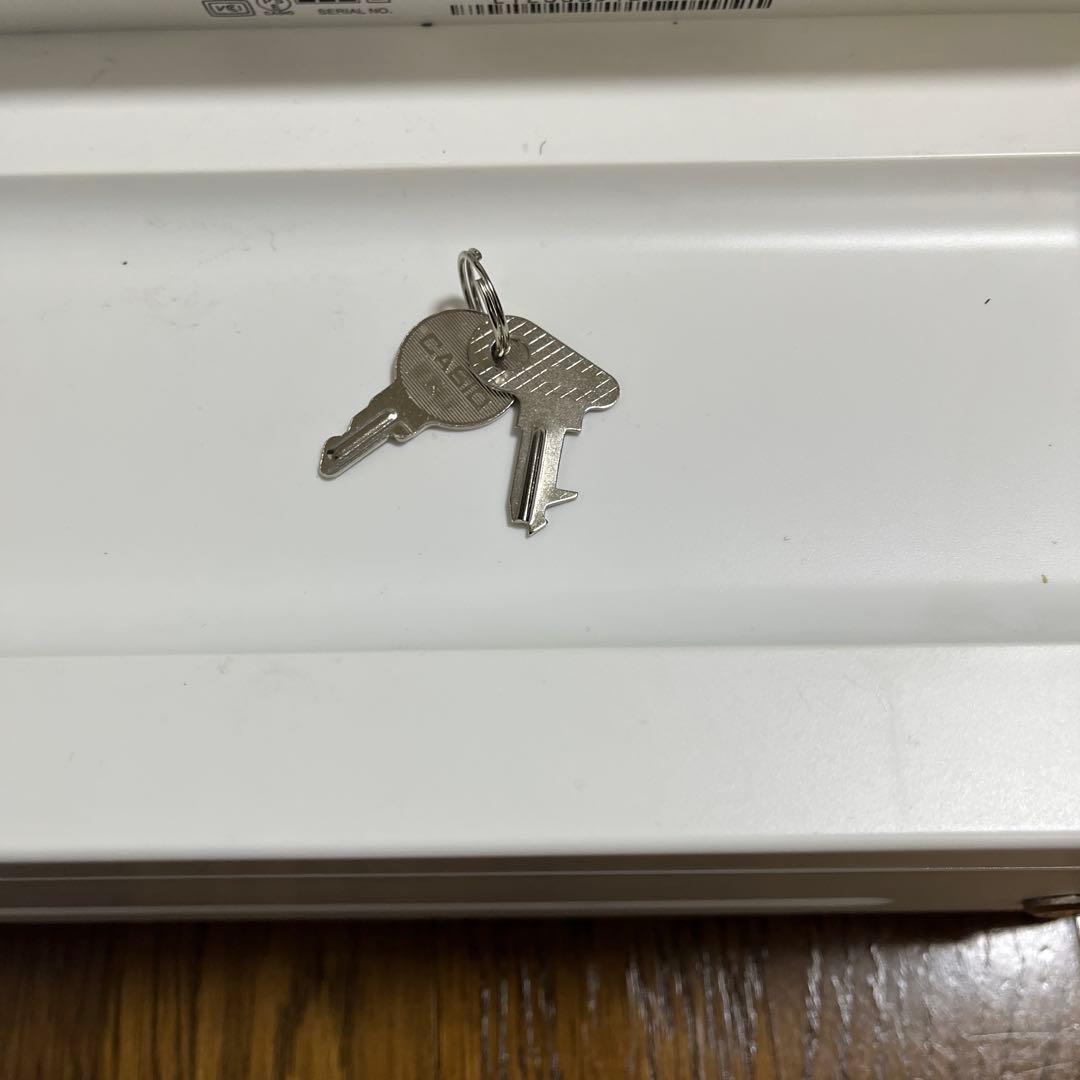 カシオ 電子レジスター SR-G3 取扱説明書・鍵付き（動作確認済）