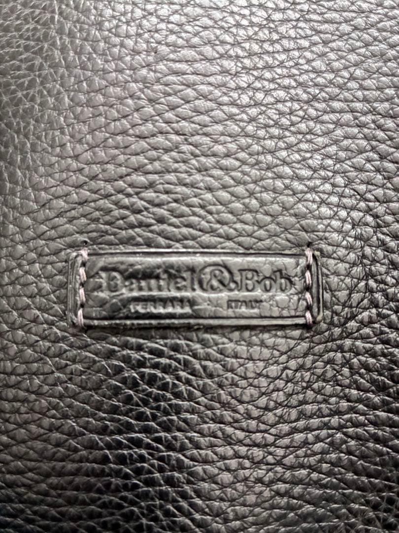 Daniel & Bob シュリンクレザー シボ革 黒 Noemi ノエミ