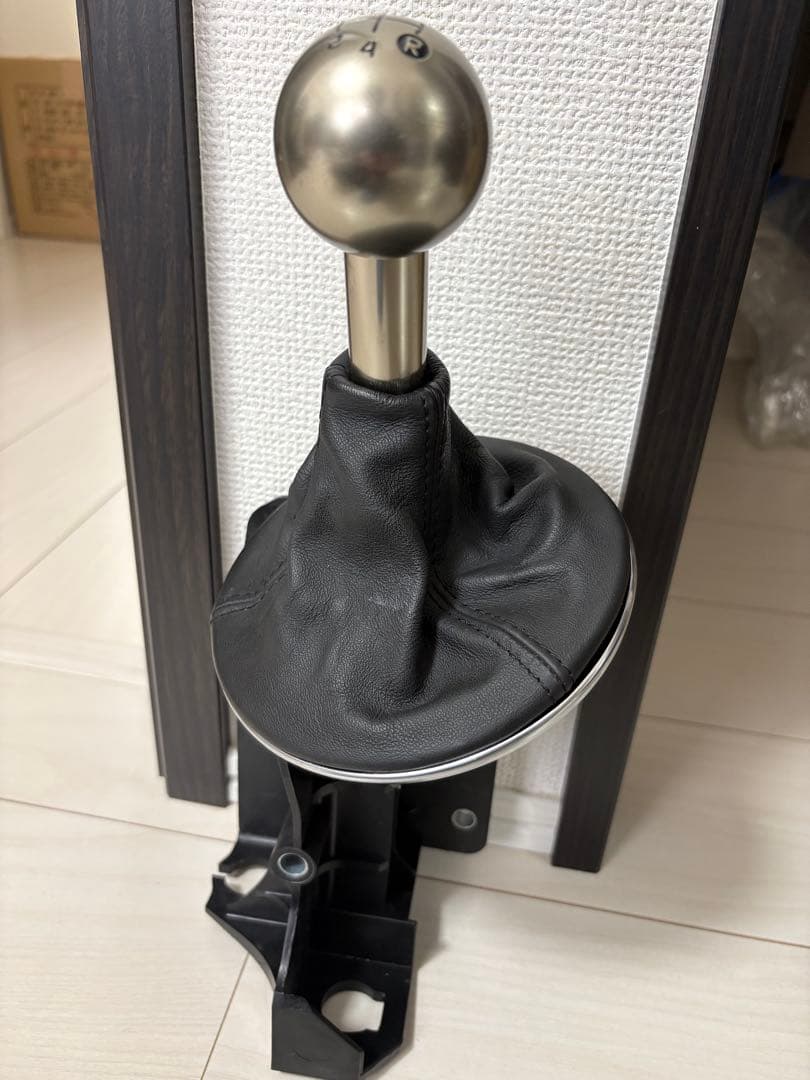 ABARTH 595 コンペティツォーネ MT 純正シフトノブ+ブーツ