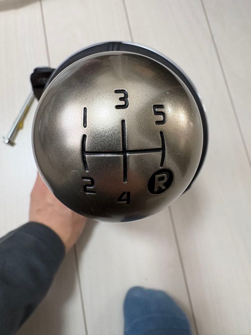 ABARTH 595 コンペティツォーネ MT 純正シフトノブ+ブーツ