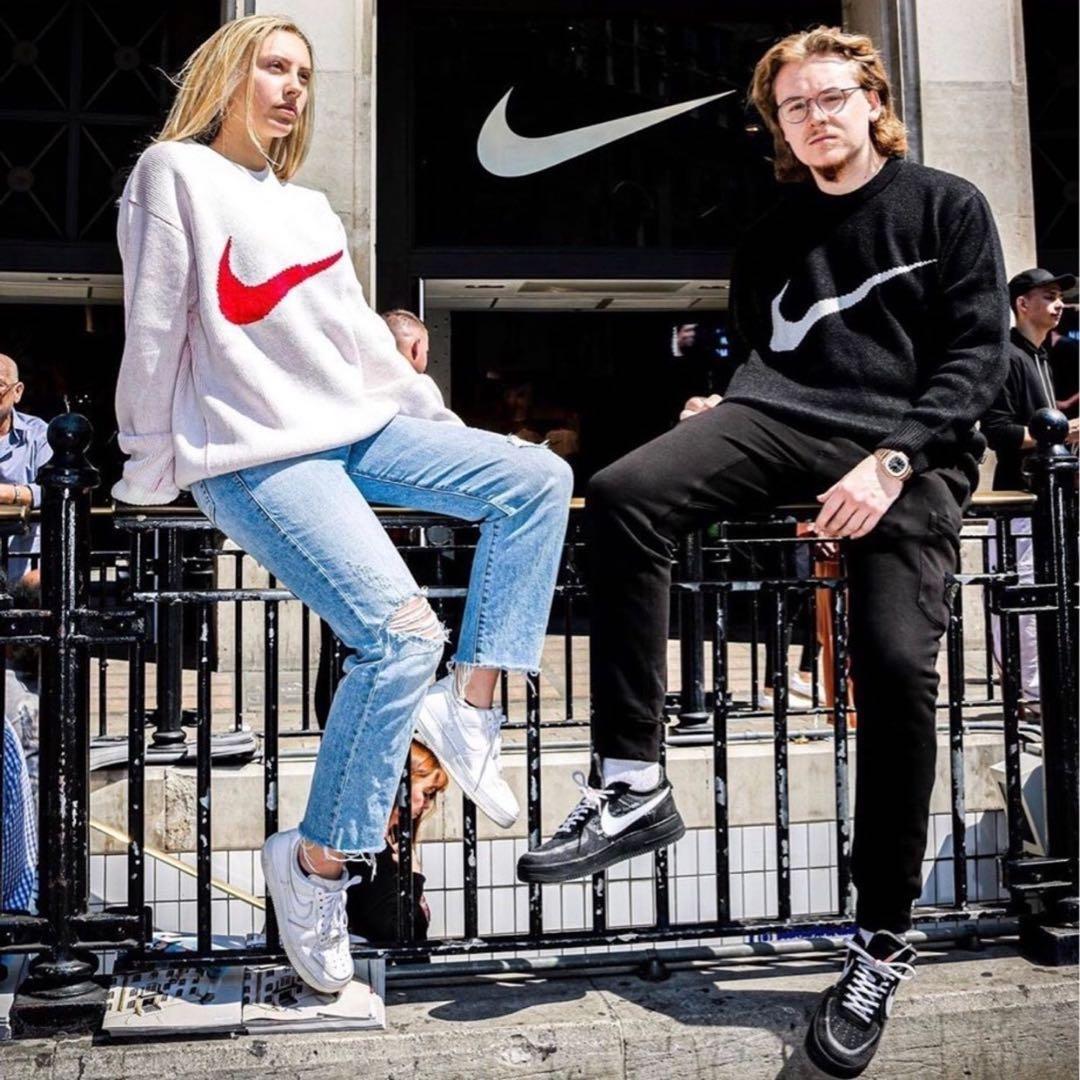 Supreme シュプリーム× NIKE ナイキSwoosh Sweater M