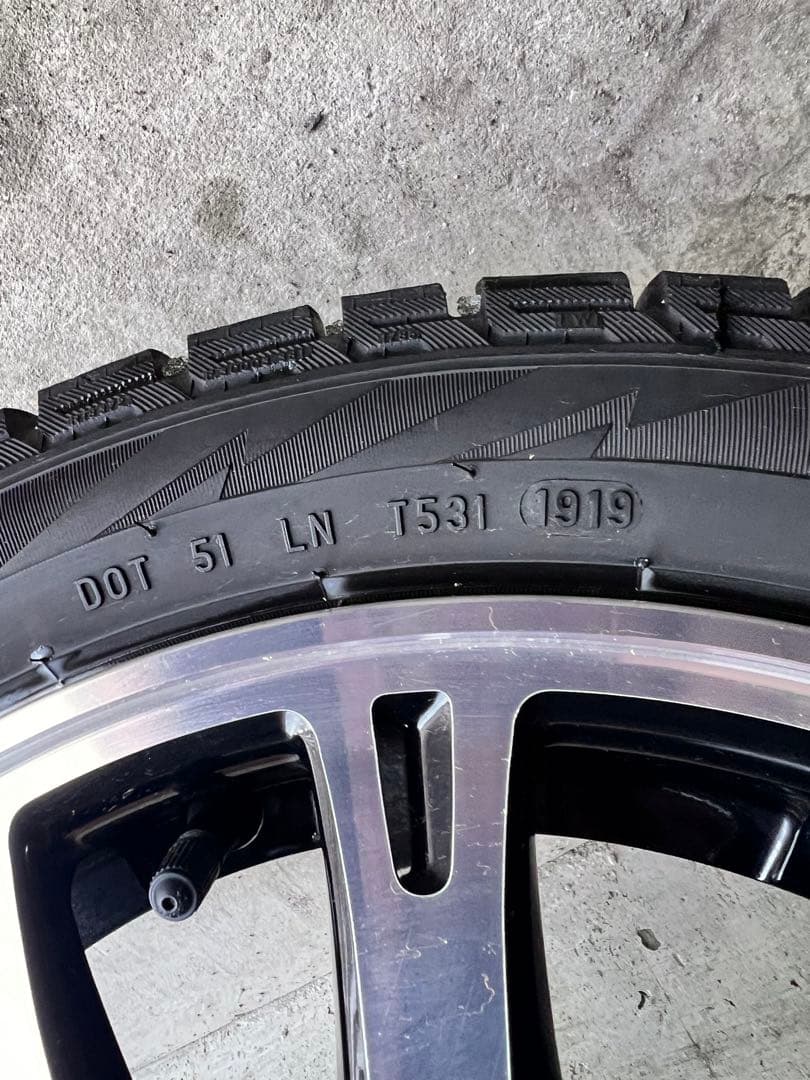 N-BOXカスタム純正ホイール　スタッドレス付　美品