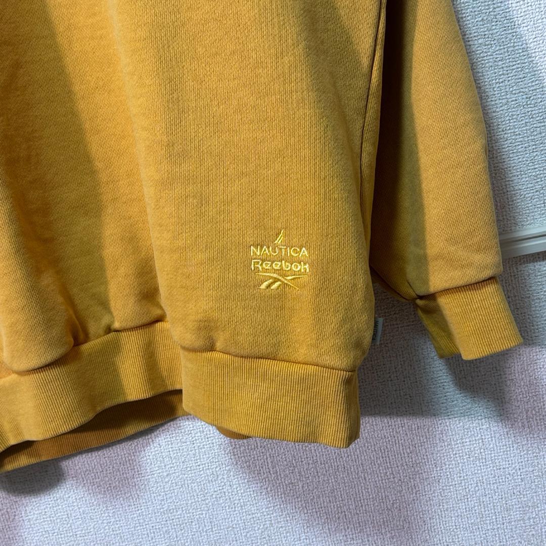 完売品 Reebok × NAUTICA コラボ 限定アーチロゴ スウェットXL
