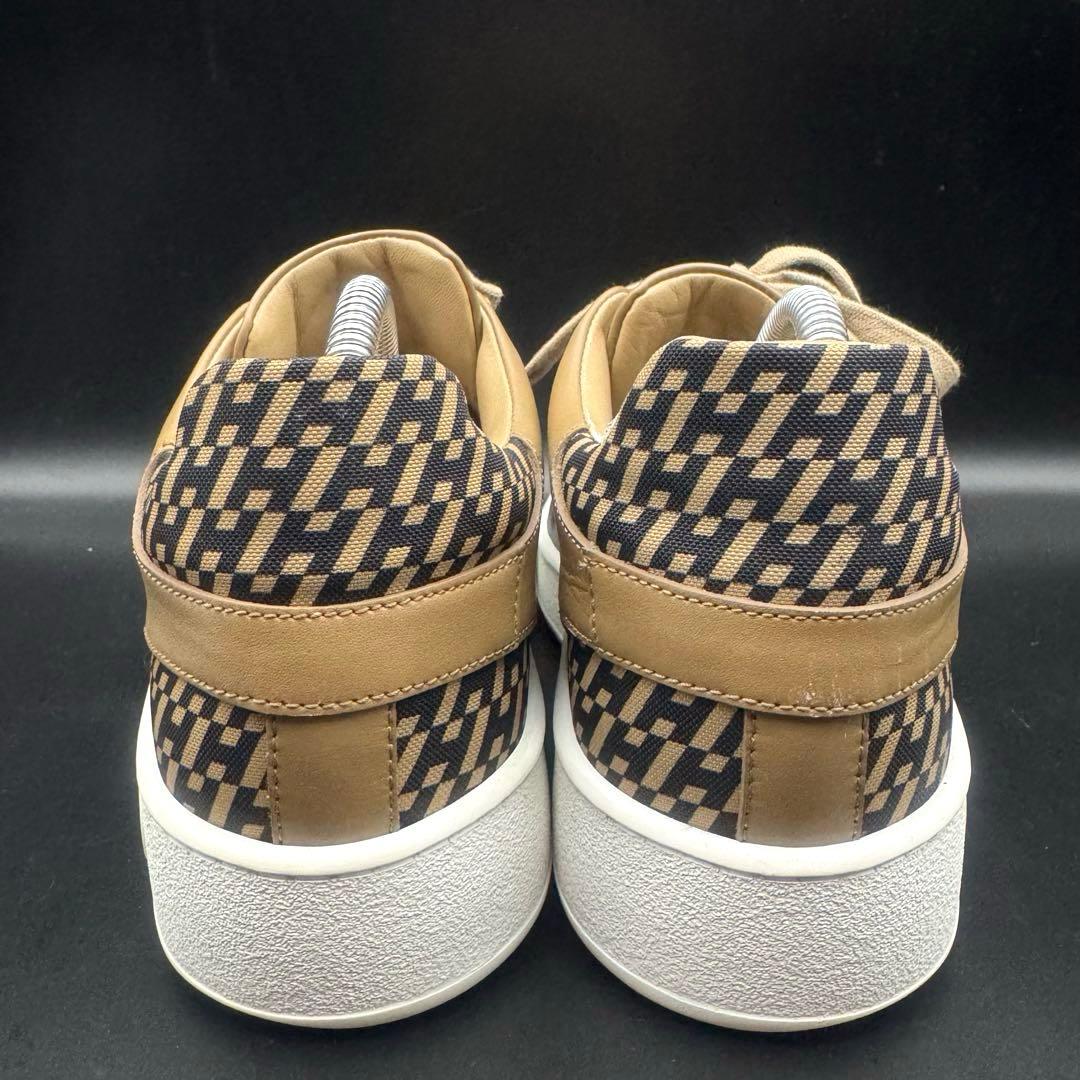 【極美品】エルメス フリー スニーカー メンズ 総柄 Hロゴ サイズ27cm相当